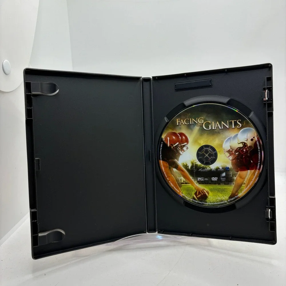 Facing the Giants DVD 2006 Football Christian Faith Drama Alex Kendrick Sony